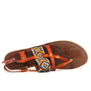 Tribal Print Sandals